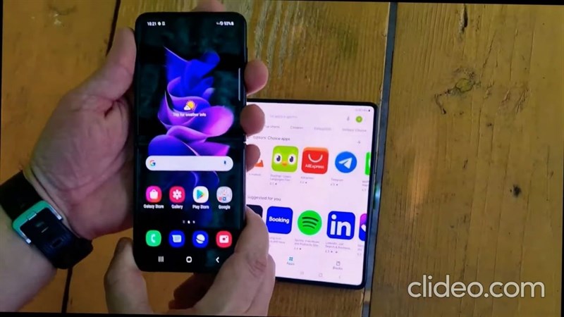 Lộ video trên tay của Z Fold 3 và Z Flip 3