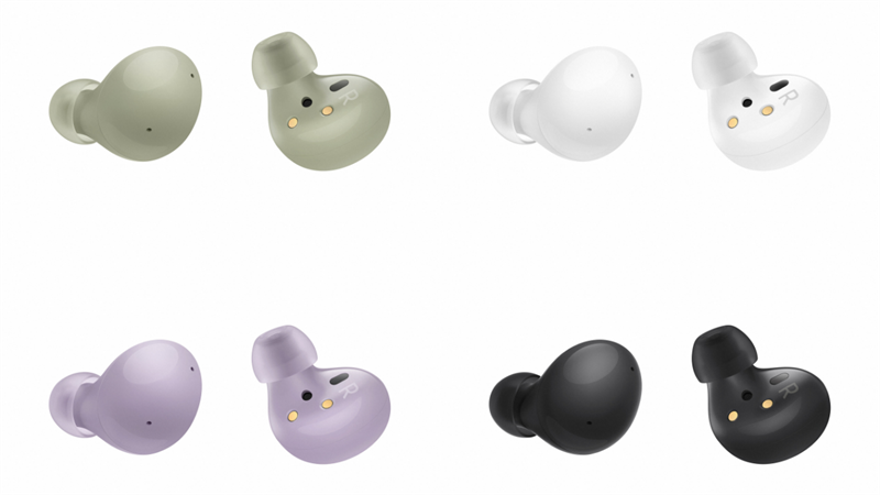 Thiết kế của tai nghe Galaxy Buds 2. Nguồn: Samsung.