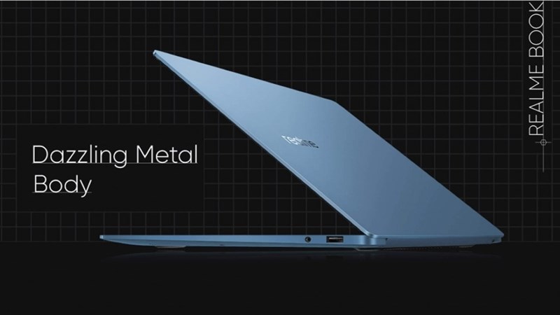 Realme Book (Slim) sẽ ra mắt tại Ấn Độ vào 18/8 với thiết kế kim loại
