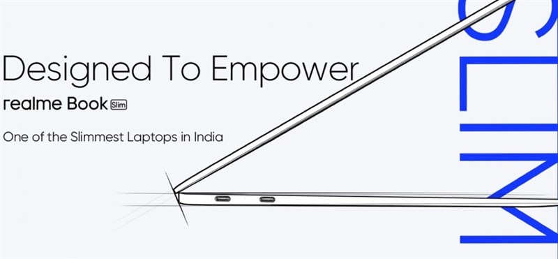 Realme Book (Slim) sẽ ra mắt tại Ấn Độ vào 18/8 với thiết kế kim loại