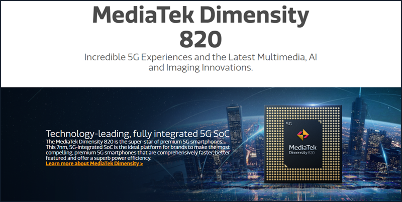 MediaTek Dimensity 810