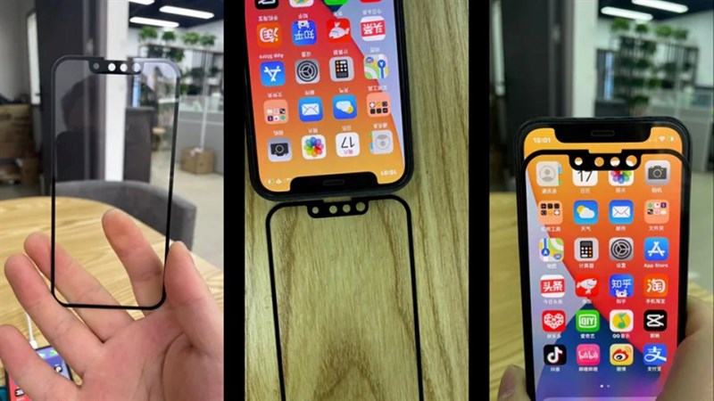 Phần notch nhỏ hơn trên iPhone 13 Pro Phần notch nhỏ hơn trên iPhone 13 Pro