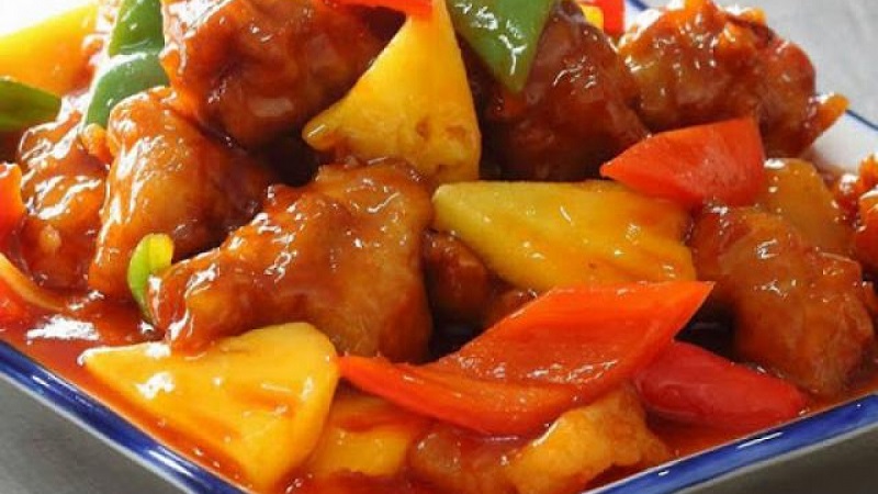How to make sweet and sour fried ribs delicious like a restaurant