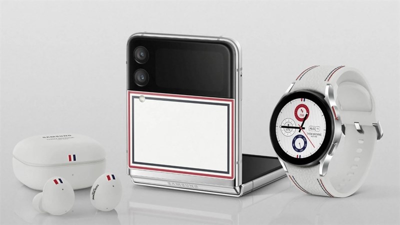 Samsung công bố phiên bản Thom Browne cho Galaxy Z Fold3, Z Flip 3 và Watch4 Classic