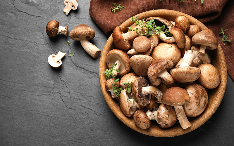 Nấm Shiitake lNấm Shiitake là nguyên liệu quan trọng của nước tương Chin-su mớià nguyên liệu quan trọng của nước tương Chin-su mới