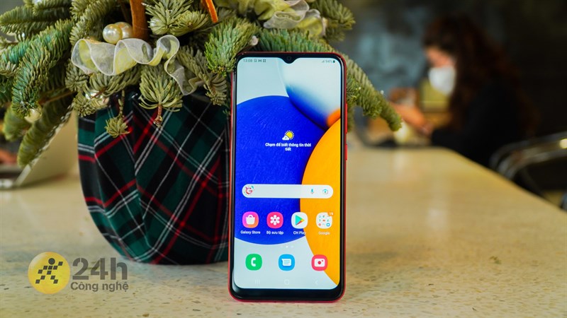 Màn hình của Galaxy A03 có kích thước khá lớn