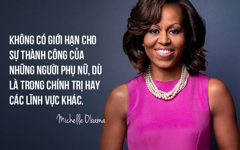 Michelle Obama - biểu tượng của nữ quyền