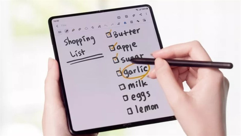 Galaxy Z Fold 3 có thể bị hỏng nếu sử dụng bút S Pen thông thường Galaxy Z Fold 3 có thể bị hỏng nếu sử dụng bút S Pen thông thường