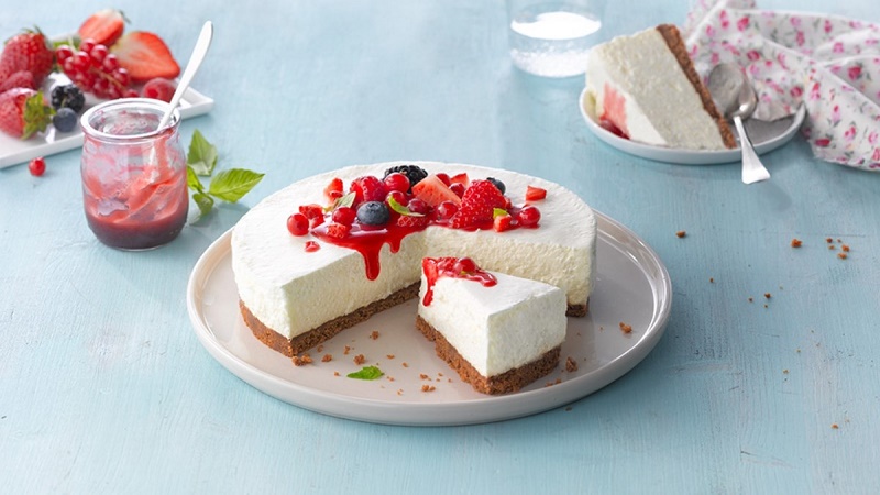 Cheesecake là món tráng miệng có nguồn gốc từ Hy Lạp