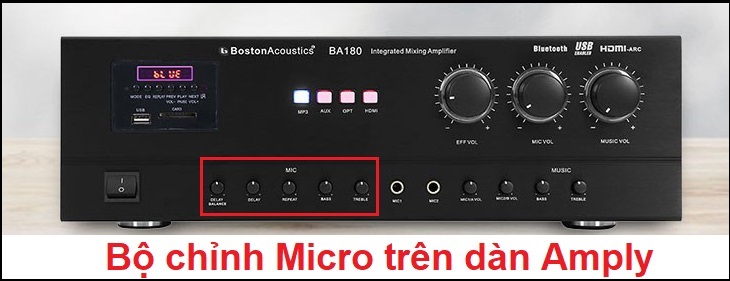 Điều chỉnh Mic sao cho phù hợp