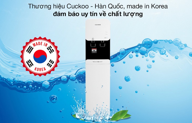 Máy lọc nước Nano nóng lạnh Cuckoo CP-FN601SW 4 lõi