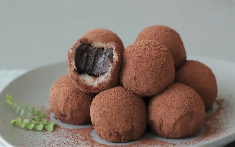 How to make delicious greasy, delicious chocolate sticky rice cake