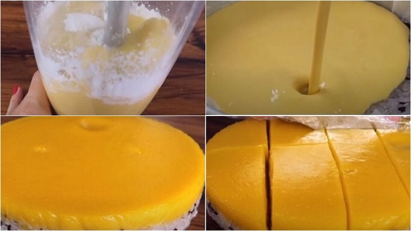 Xay bí đỏ, đổ bí lên mặt xôi và hấp