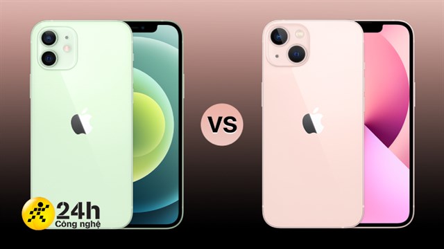 Sự khác biệt của giá bán giữa iPhone 13 và 12 là bao nhiêu?