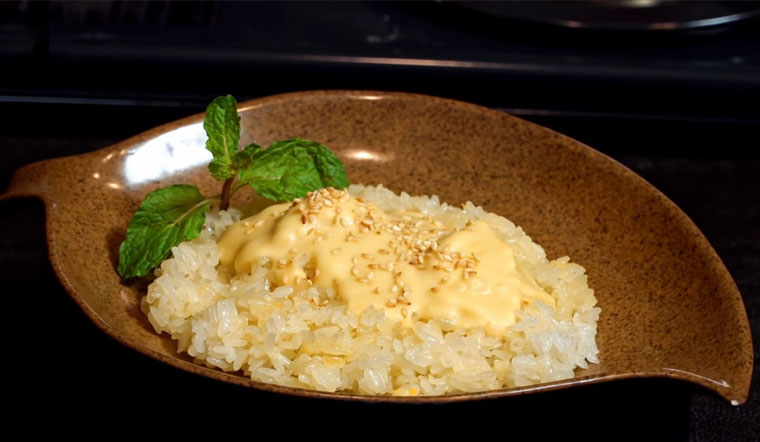 Chi tiết cách làm xôi Xiêm sầu riêng thơm béo đơn giản tại nhà