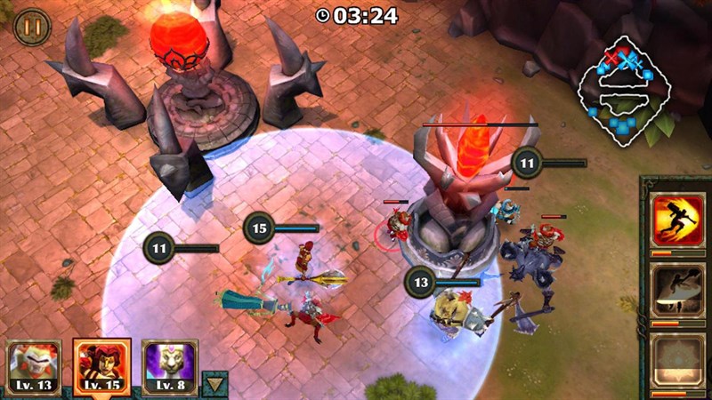 Ảnh trong game Legendary Heroes MOBA Offline