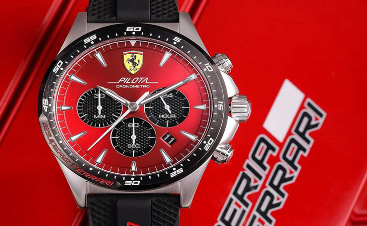 Đồng hồ Ferrari có hệ số chống nước ở mức 5 ATM