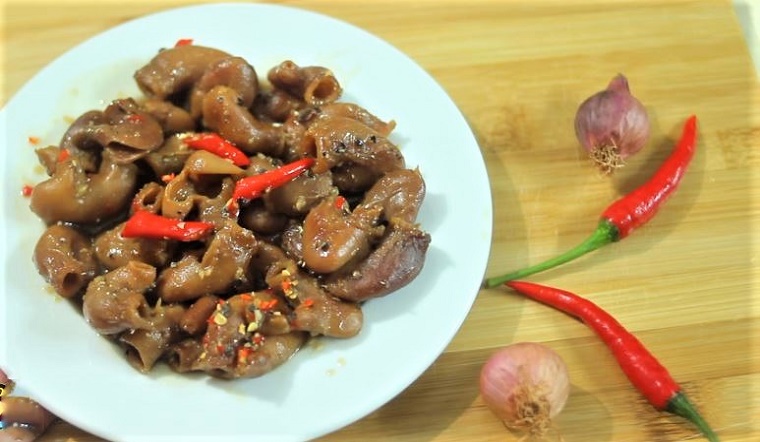 Cách làm món bao tử cá basa kho tiêu ngon đậm vị