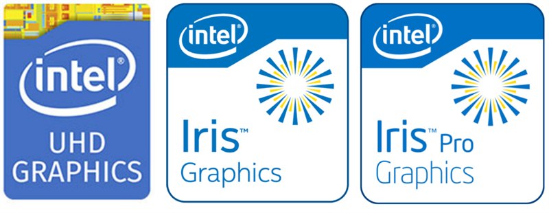 Các biến thể khác của Intel HD Graphics sẽ có hiệu suất mạnh hơn.
