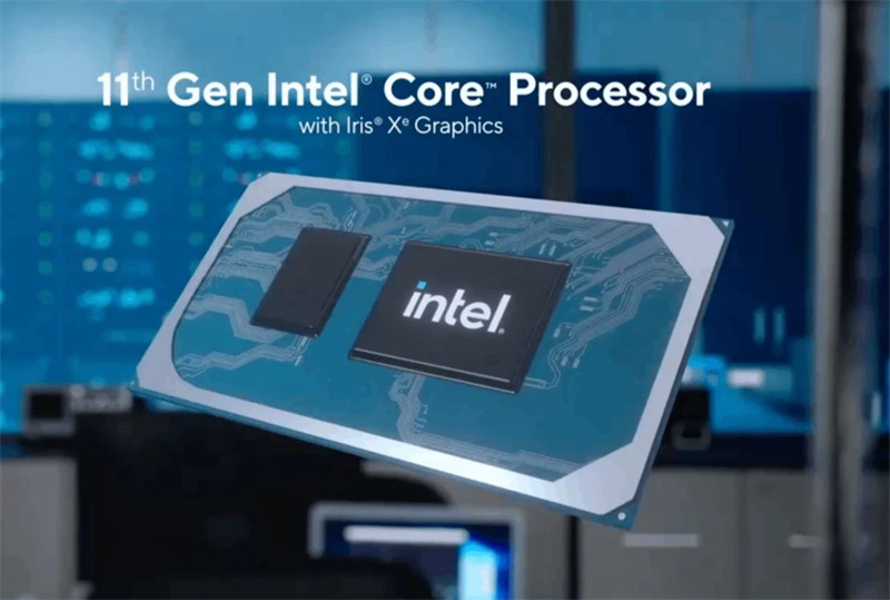 Các chip Intel Core thế hệ 11 có điểm mạnh về hiệu suất đồ họa nhờ vào Intel Iris Xe Graphics. Nguồn: Intel.