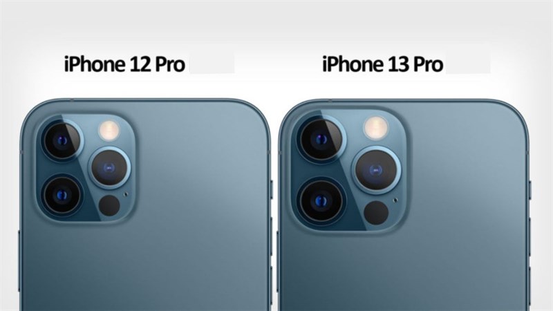 So sánh iPhone 12 Pro với iPhone 13 Pro