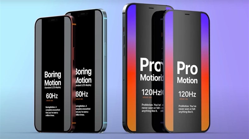 So sánh màn hình iPhone 12 Pro và iPhone 13 Pro