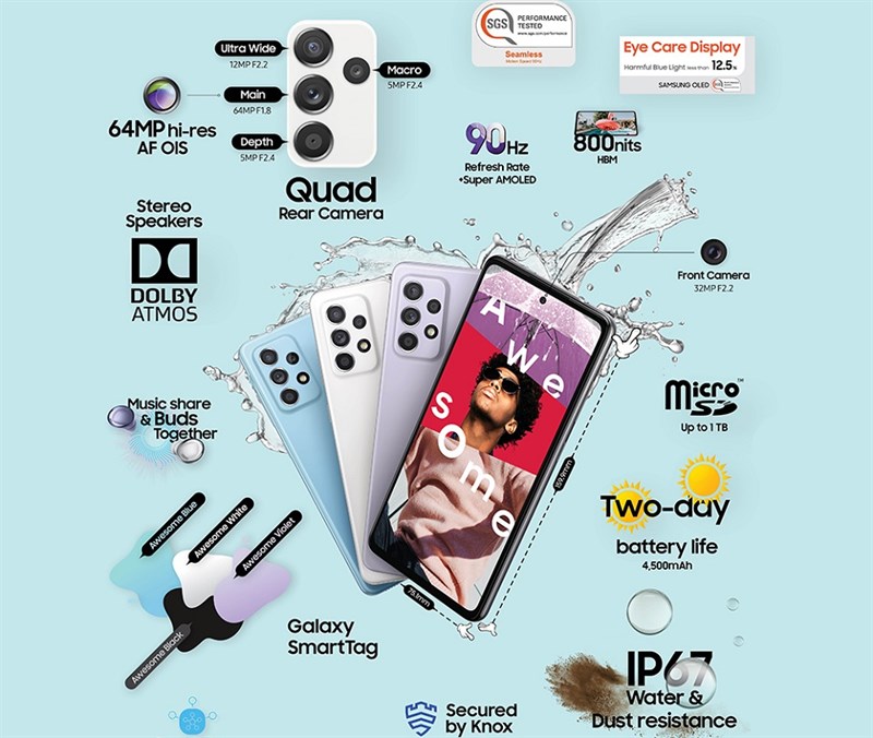 A52s dùng chip Rồng 778G, tín hiệu đáng vui cho dòng Galaxy tầm trung