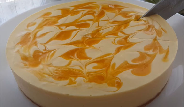 Cách làm cheesecake xoài thơm ngon mềm không cần lò nướng