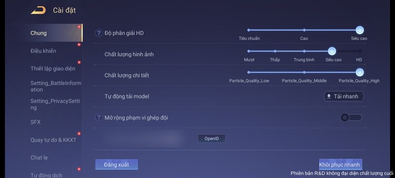cách update Liên Quân 4.0