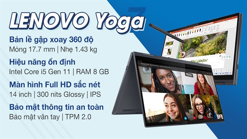 Lenovo Yoga 7 14ITL5 i5 1135G7 (82BH00CJVN)