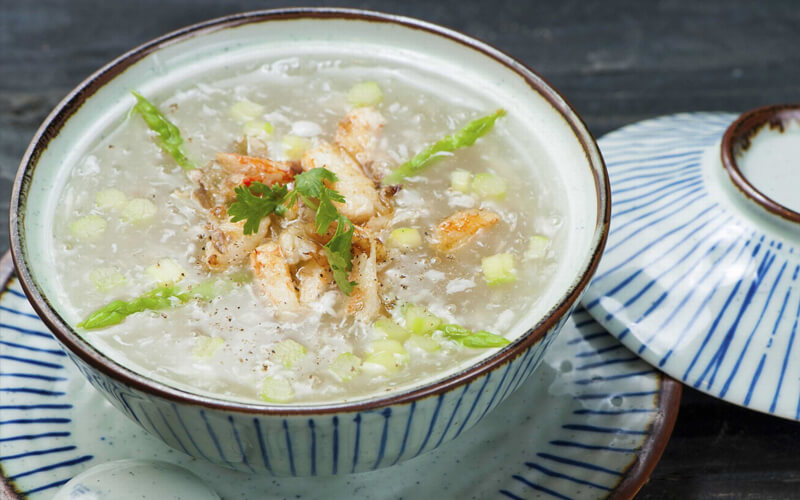 How to make delicious and nutritious crab asparagus soup