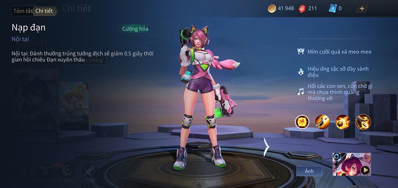 Nội tại Violet Nội tại Violet