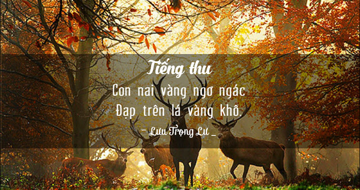 Tiếng thu - Lưu Trọng Lư