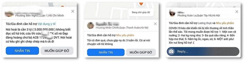 Những người dùng thiếu ý thức trên Zalo Connect. Nguồn: VOH.