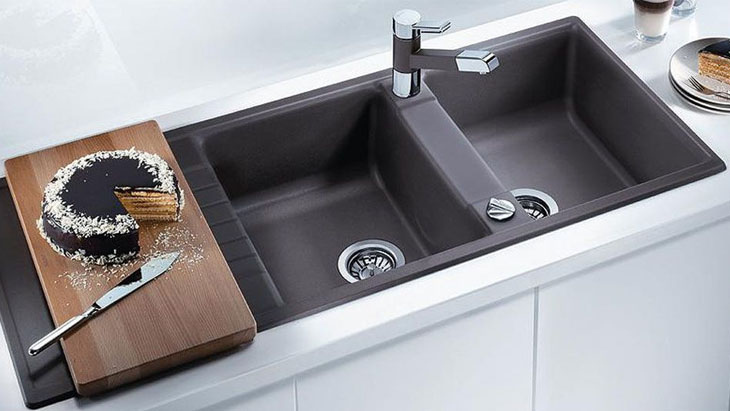 Chậu rửa chén bằng đá