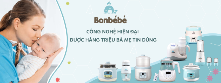 Nồi nấu chậm Bonbébé - Thương hiệu đồ dùng uy tín cho Mẹ và Bé tại Việt Nam