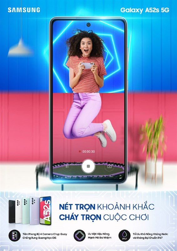 Galaxy A52s 5G ra mắt tại VN: Mạnh mẽ với chip mới, giá tốt như A52 5G Galaxy A52s 5G ra mắt tại VN: Mạnh mẽ với chip mới, giá tốt như A52 5G