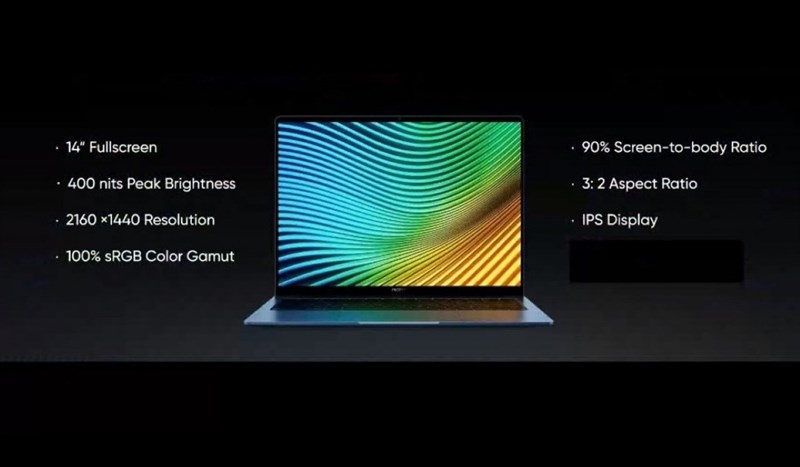 Realme Book được công bố với màn hình LCD IPS 14 inch, bộ vi xử lý Intel thế hệ 11