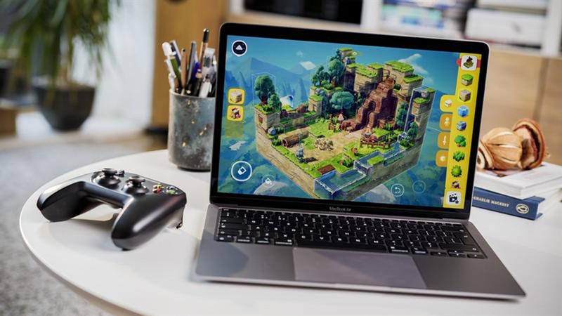 Với sự mạnh mẽ này, các tác vụ về đồ họa sẽ không thể làm khó được Macbook Air M1