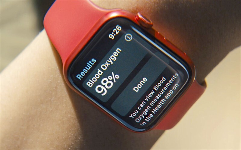 Tính năng đo SpO2 trên Apple Watch Tính năng đo SpO2 trên Apple Watch