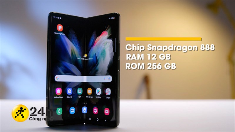Cấu hình Samsung Galaxy Z Fold3 5G nổi bật với con chip Snapdragon 888. Cấu hình Samsung Galaxy Z Fold3 5G nổi bật với con chip Snapdragon 888.