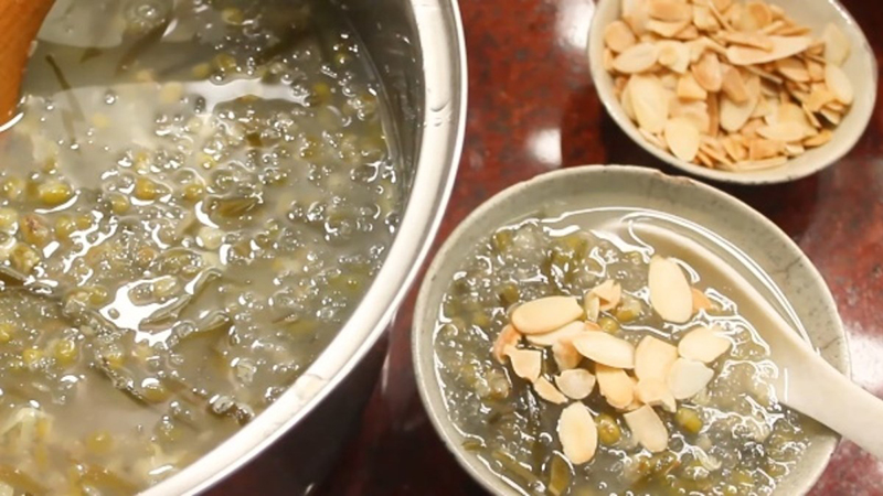 Chè đậu xanh tuyết yến thơm ngon thành phẩm Chè đậu xanh tuyết yến thơm ngon thành phẩm