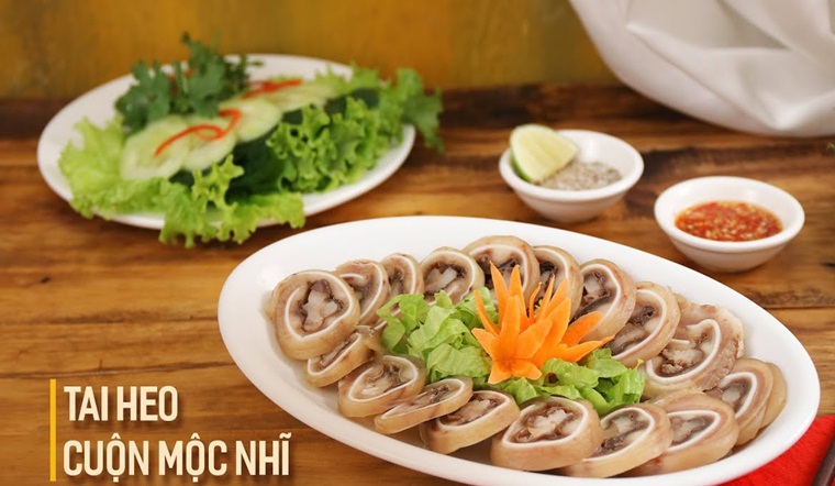 Hướng dẫn cách làm tai heo cuộn mộc nhĩ đơn giản cực hấp dẫn tại nhà