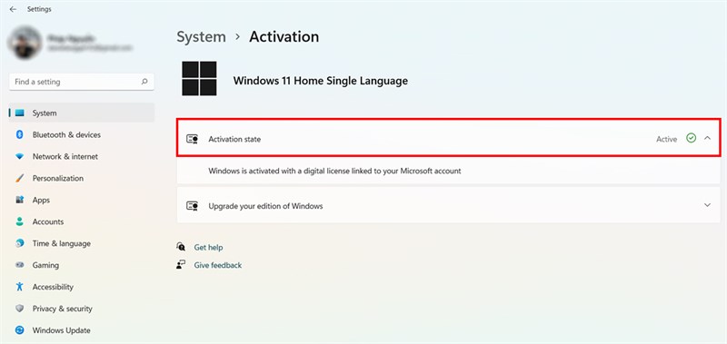 Cách kiểm tra Windows 11 có bản quyền hay không
