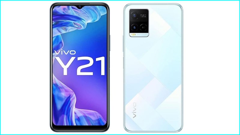 Vivo Y21 có màn hình giọt nước chứa camera selfie 8 MP