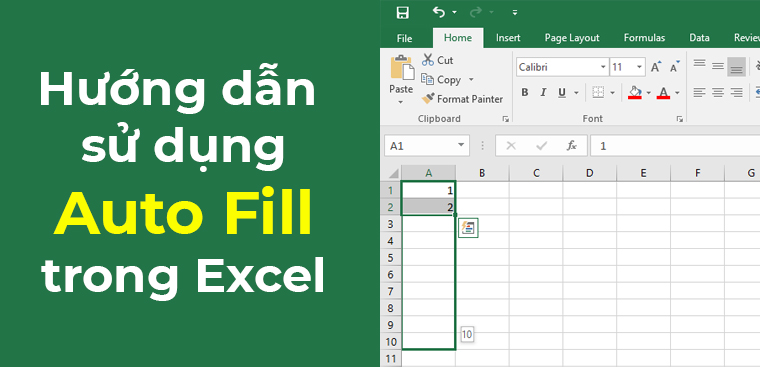 Cách Auto Fill trong Excel ? Cách Auto Fill trong Excel ?
