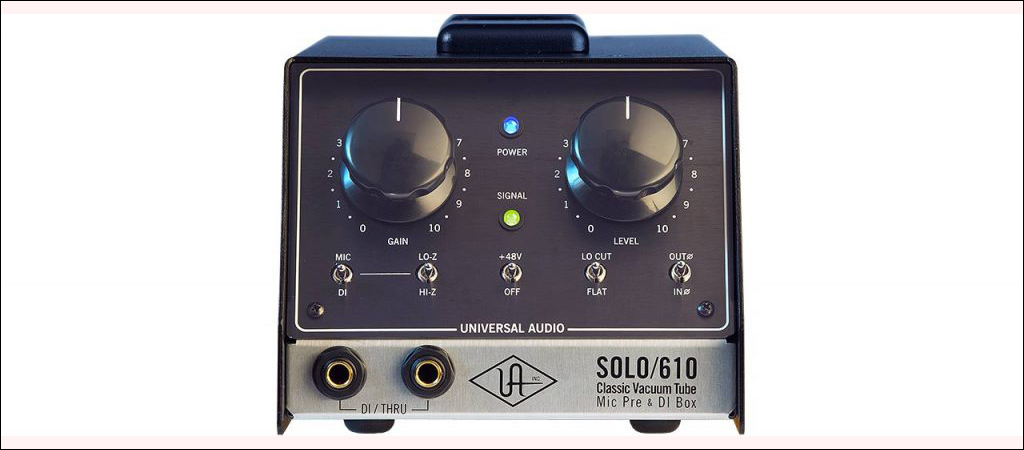 Preamplifier màu sắc: Universal Audio SOLO / 610