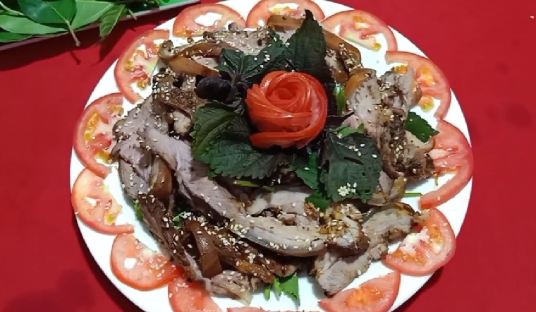 Cách làm thịt dê nướng tảng chuẩn vị, thơm ngon khó cưỡng