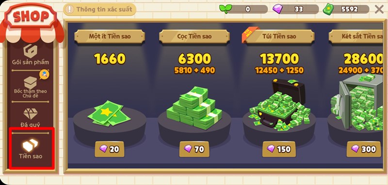 Cách đổi kim cương ra tiền trong Play Together Cách đổi kim cương ra tiền trong Play Together