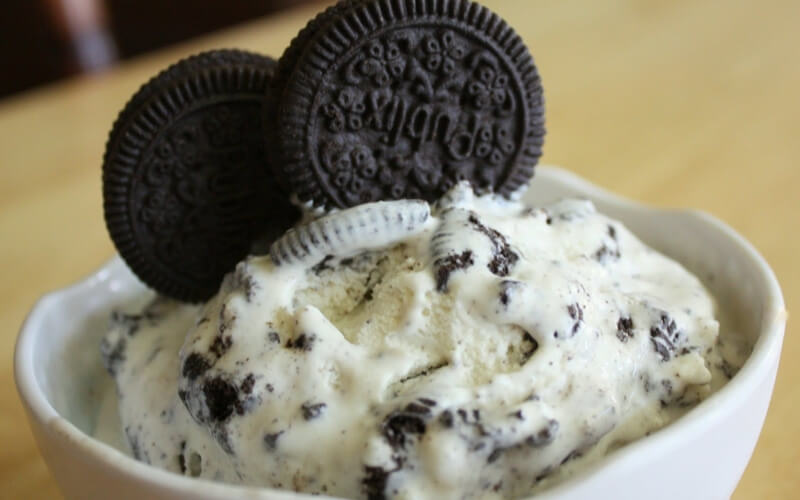 Panna cotta sữa dừa oreo 